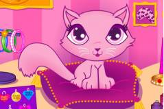 Одень Кошечку Флаффи - Fluffy Starz Dress up
